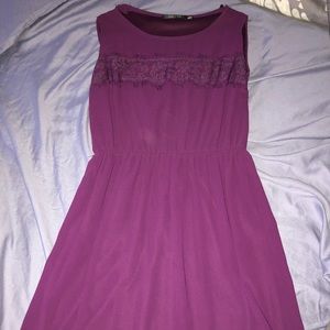 Sophisticated Purple Dress